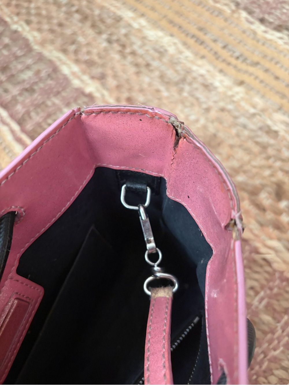 Balenciaga Pink Mini Tote Bag [PROJECT] - Picture 6 of 7